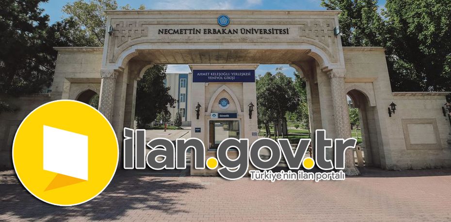 Necmettin Erbakan Üniversitesi 4/B Sözleşmeli 770 Personel Alıyor