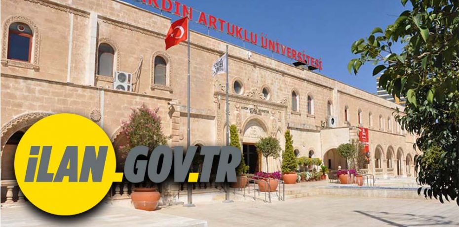 Mardin Artuklu Üniversitesi Öğretim Üyesi alım ilanı