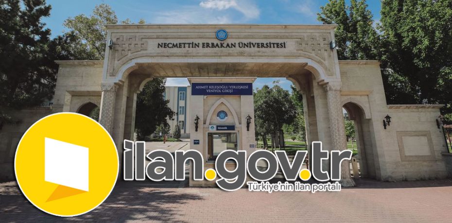 Necmettin Erbakan Üniversitesi Sözleşmeli Personel Alacak
