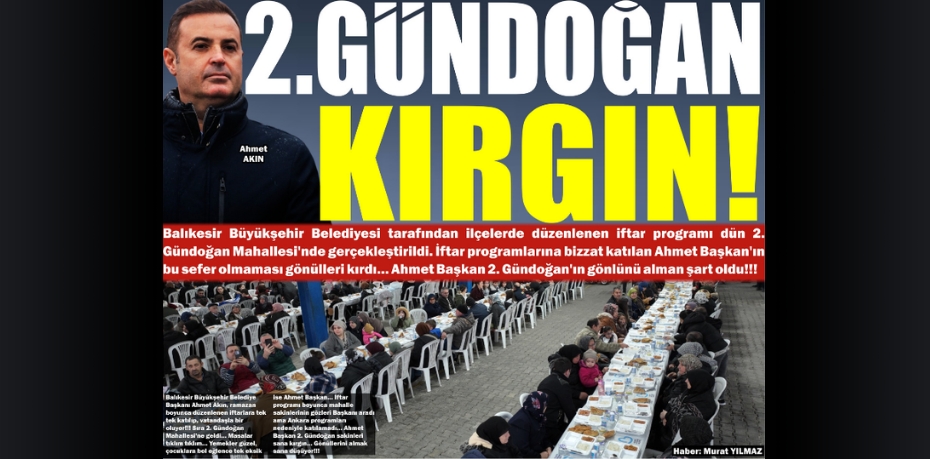 2.GÜNDOĞAN KIRGIN!