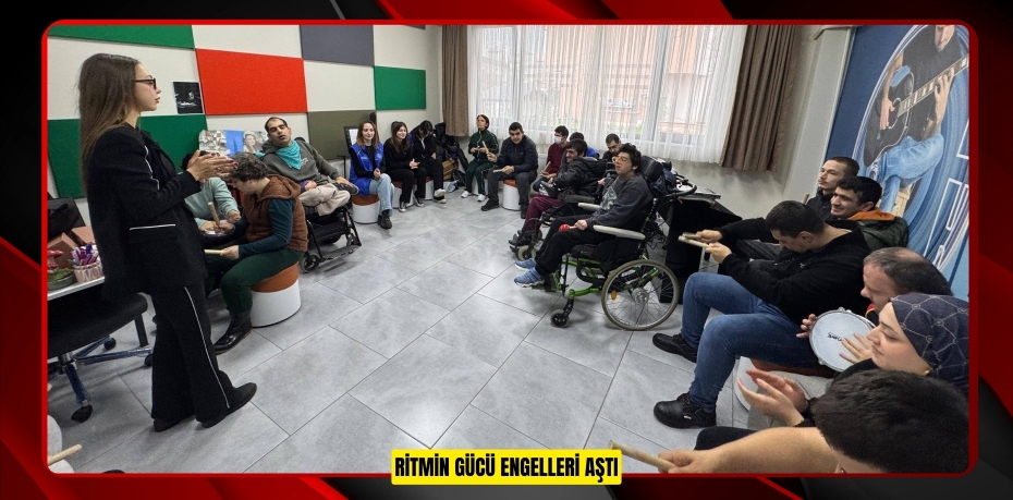 Ritmin gücü engelleri aştı