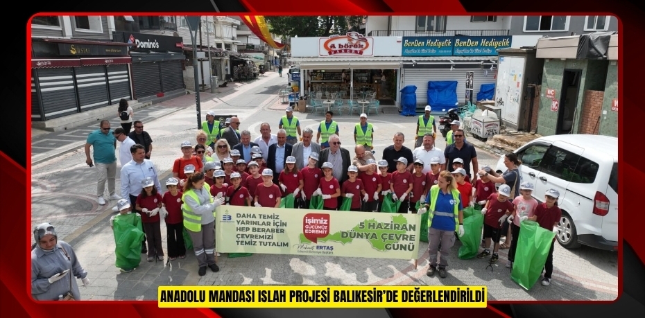 EDREMİT’TE DÜNYA ÇEVRE GÜNÜ FARKINDALIK ETKİNLİĞİ