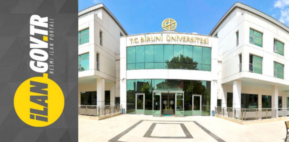 Biruni Üniversitesi öğretim üyesi alıyor