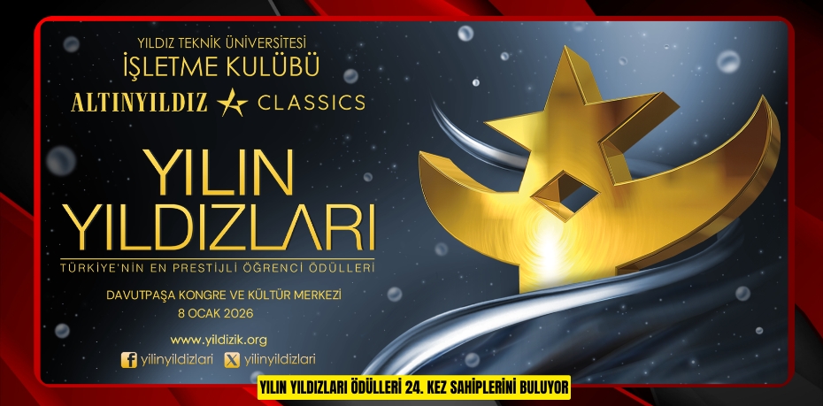 YILIN YILDIZLARI ÖDÜLLERİ 24. KEZ SAHİPLERİNİ BULUYOR