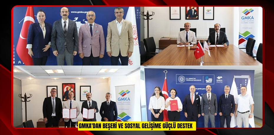 GMKA'dan beşeri ve sosyal gelişime güçlü destek