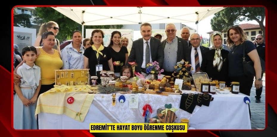 Edremit’te hayat boyu öğrenme coşkusu