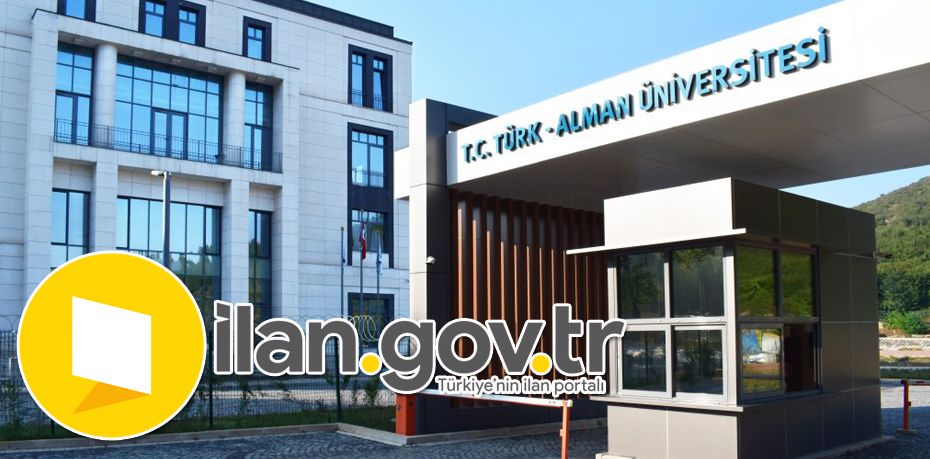 Türk-Alman Üniversitesi 4 Sürekli İşçi Alacak