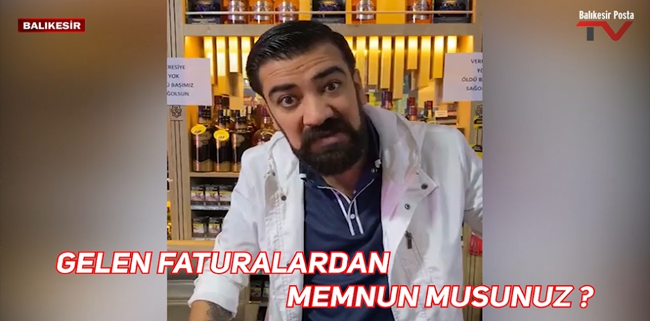 GELEN FATURALARDAN MEMNUN MUSUNUZ ?