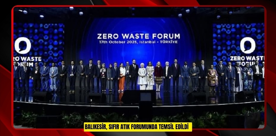 Balıkesir, Sıfır Atık forumunda temsil edildi  