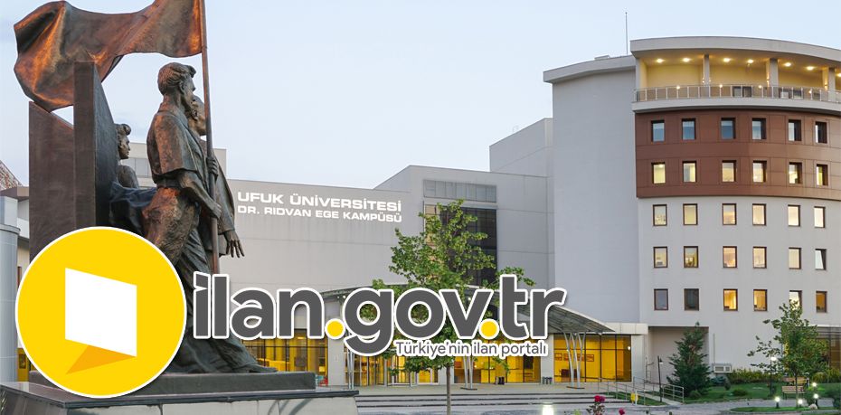 Ufuk Üniversitesi 3 Öğretim Üyesi Alıyor