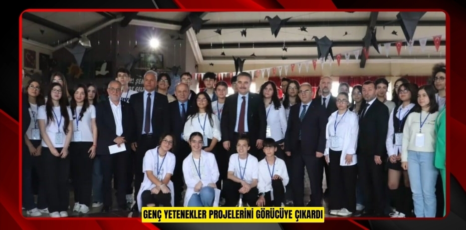 Genç yetenekler projelerini görücüye çıkardı