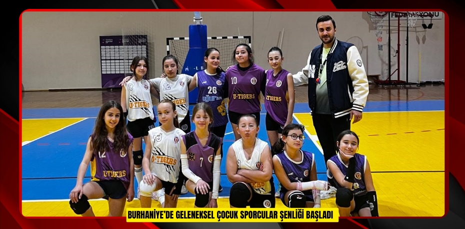 Burhaniye’de Geleneksel Çocuk Sporcular Şenliği başladı