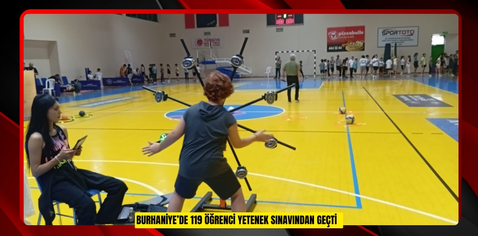 Burhaniye’de 119 öğrenci yetenek sınavından geçti