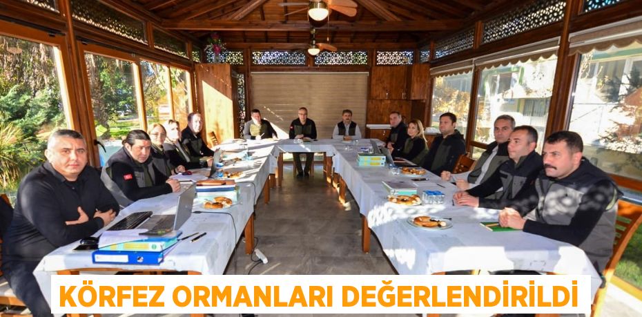 Körfez Ormanları Değerlendirildi