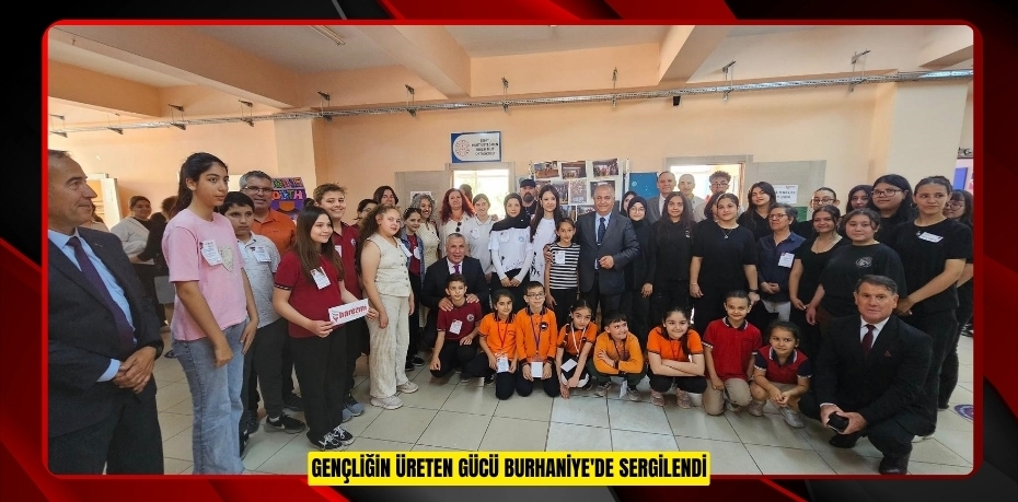 Gençliğin üreten gücü Burhaniye'de sergilendi