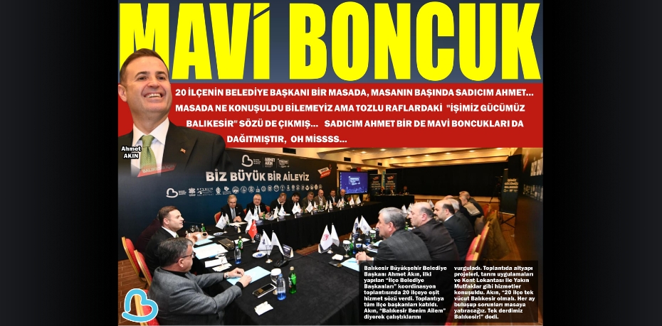 MAVİ BONCUK