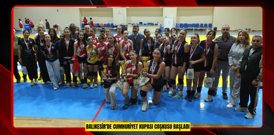 Balıkesir'de Cumhuriyet Kupası coşkusu başladı