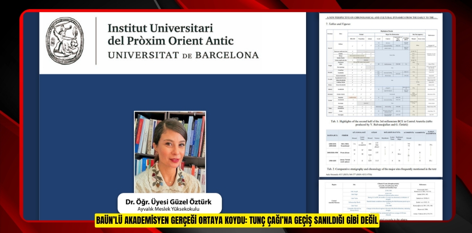 BAÜN’LÜ AKADEMİSYEN GERÇEĞİ ORTAYA KOYDU: TUNÇ ÇAĞI’NA GEÇİŞ SANILDIĞI GİBİ DEĞİL