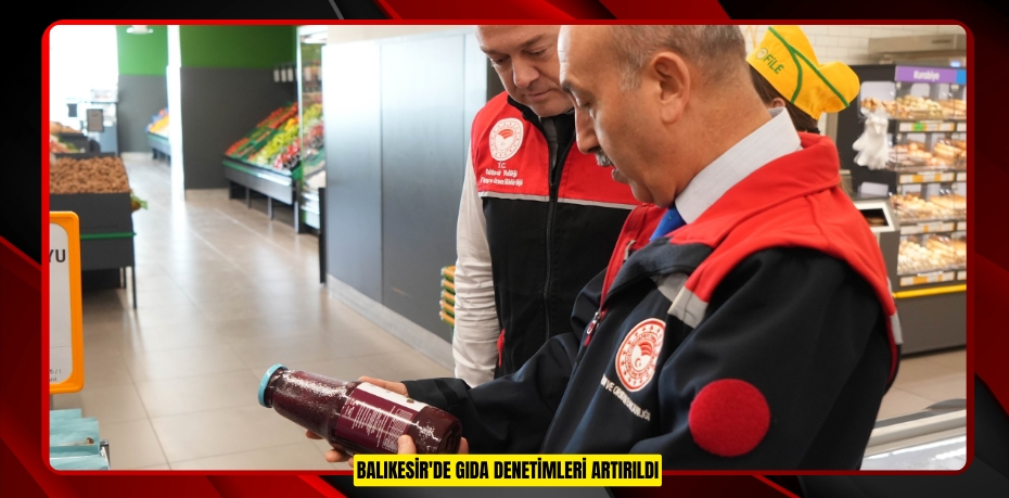 Balıkesir'de gıda denetimleri artırıldı