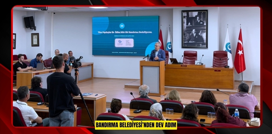 BANDIRMA BELEDİYESİ’NDEN DEV ADIM