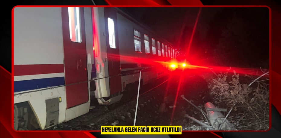 Heyelanla gelen facia ucuz atlatıldı