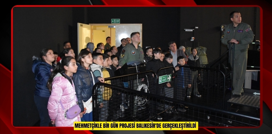 "Mehmetçikle Bir Gün Projesi" Balıkesir'de gerçekleştirildi.