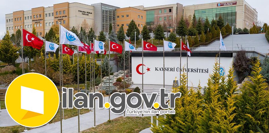 Kayseri Üniversitesi Sözleşmeli Personel Alıyor