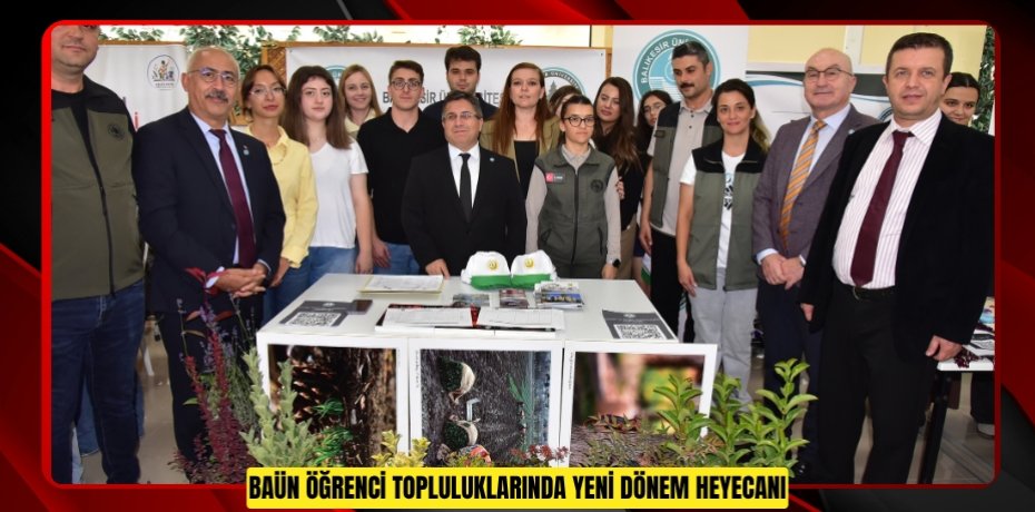 BAÜN Öğrenci Topluluklarında Yeni Dönem Heyecanı