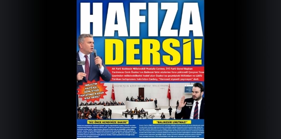 HAFIZA DERSİ!