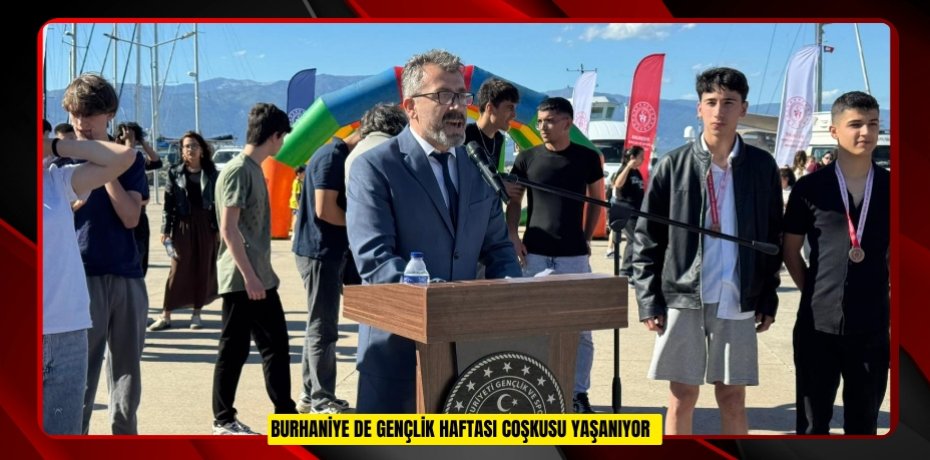 Burhaniye de Gençlik Haftası Coşkusu yaşanıyor