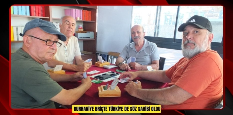 Burhaniye Briçte Türkiye de söz sahibi oldu