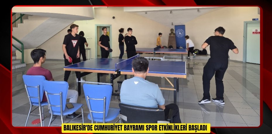 Balıkesir'de Cumhuriyet Bayramı spor etkinlikleri başladı