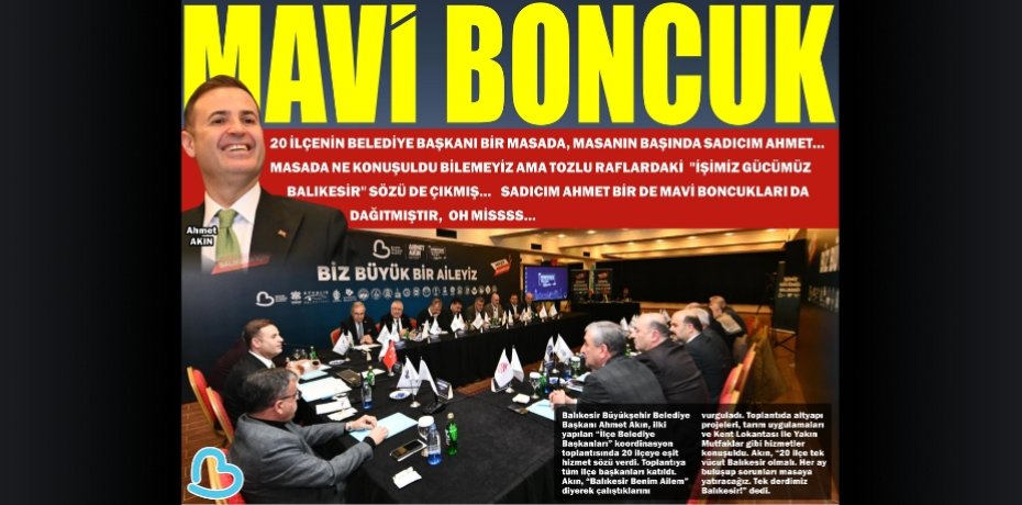 MAVİ BONCUK