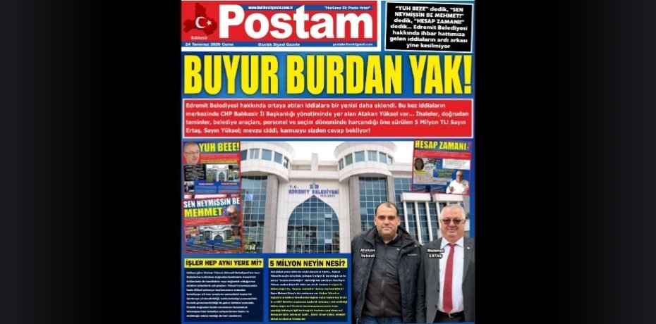 BUYUR BURDAN YAK!