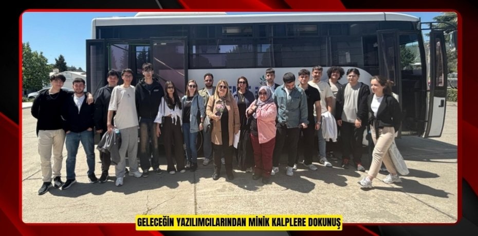 Geleceğin yazılımcılarından minik kalplere dokunuş